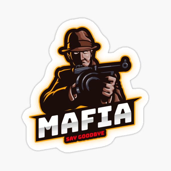 "MAFIA" Sticker for Sale by Astonishingway Redbubble