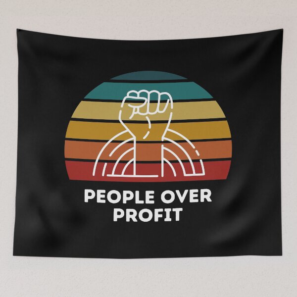 Item preview, People Over Profit designed and sold by CS Cairo.