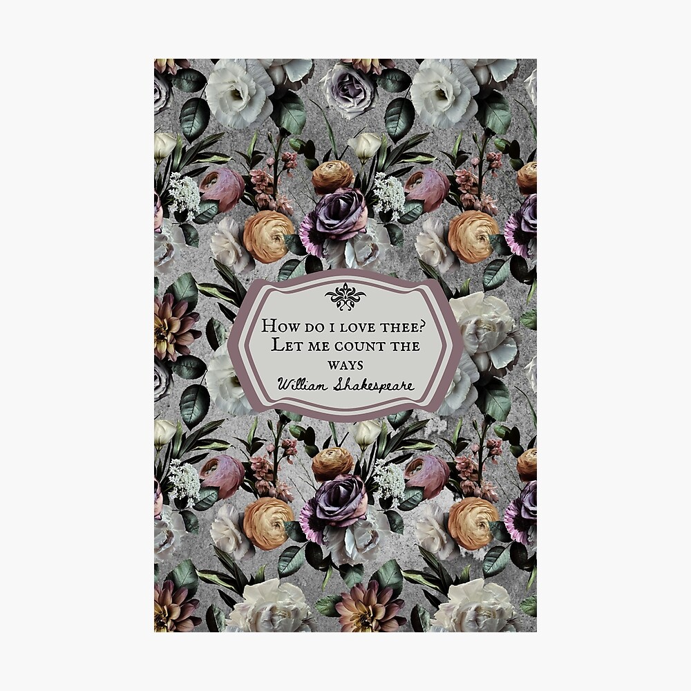 i love thee william shakespeare
