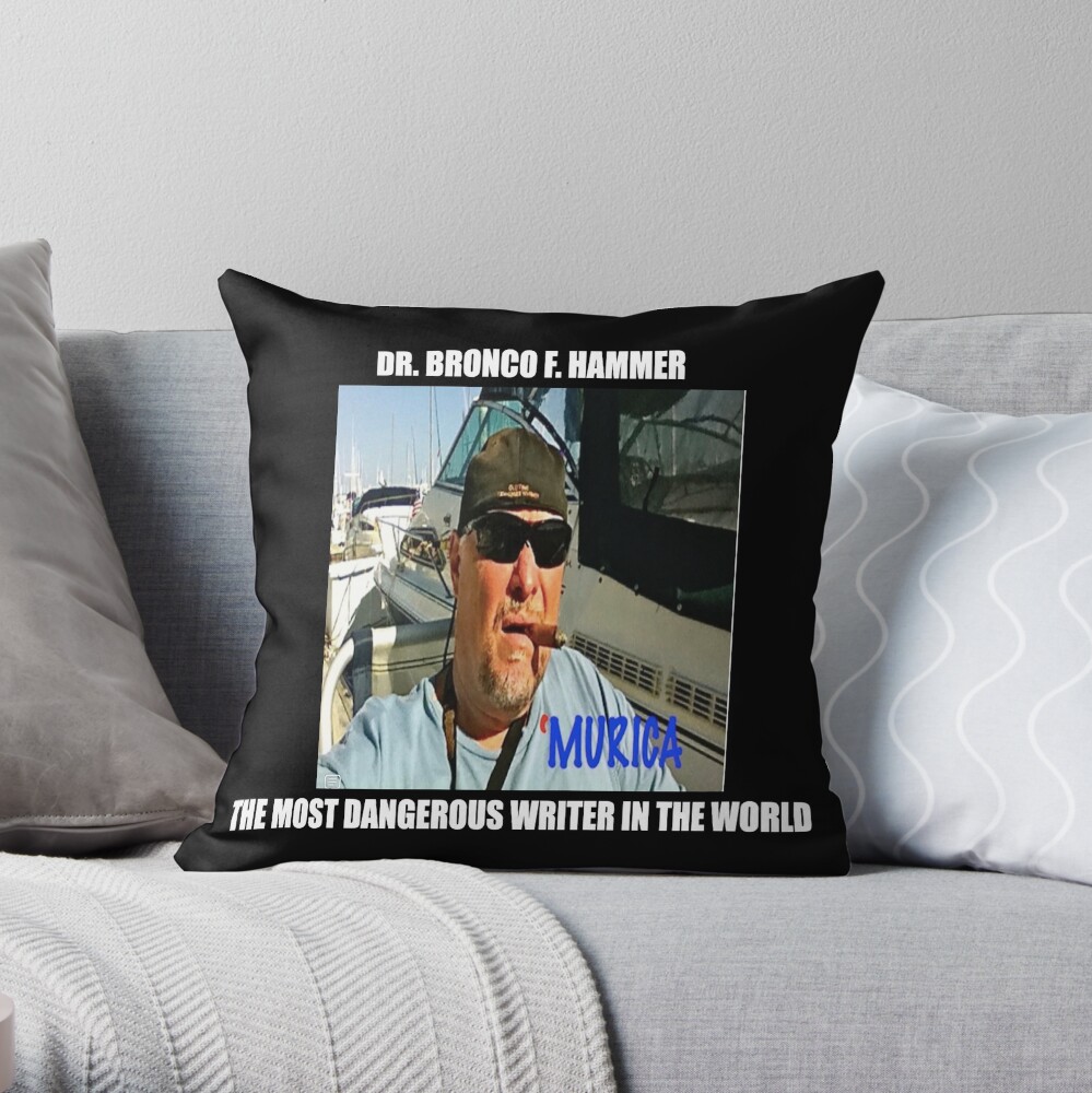 Item preview, Throw Pillow designed and sold by BroncoHammer.