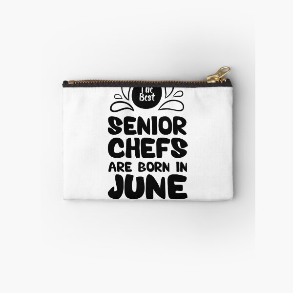 Item preview, The Best Senior Chefs Are Born in June Funny Chef Birthday Gift idea for Cooking Lovers designed and sold by BestComicss.