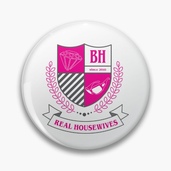 Item preview, RHOBH | Real Housewives of Beverly Hills Collegiate Crest Bravo Fan Gift  designed and sold by sorryiwasinglam.