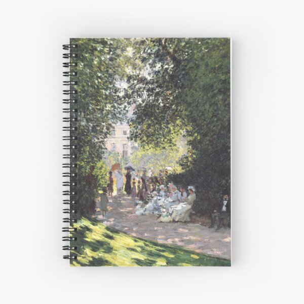 Monet Park Monceau Spiral Notebook