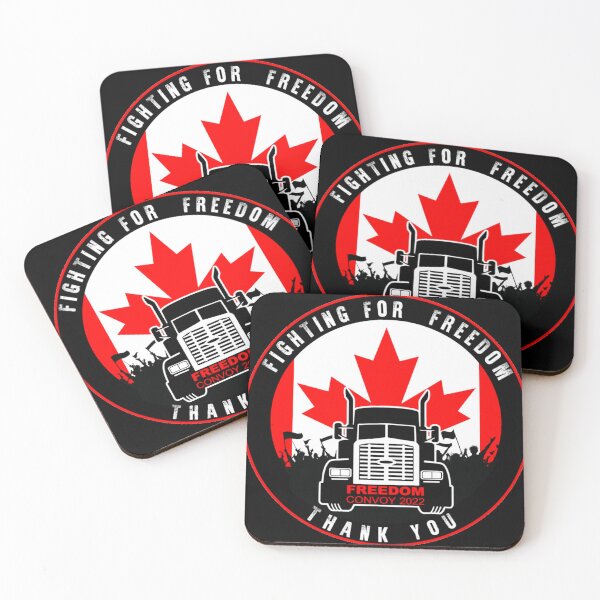 Item preview, Freedom Convoy 2022 - Fighting for Freedom - Canada Truckers designed and sold by jessicaleah15.