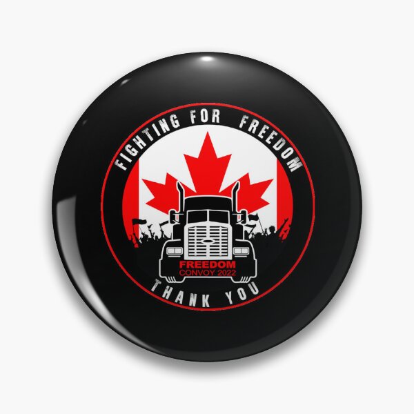 Item preview, Freedom Convoy 2022 - Fighting for Freedom - Canada Truckers designed and sold by jessicaleah15.
