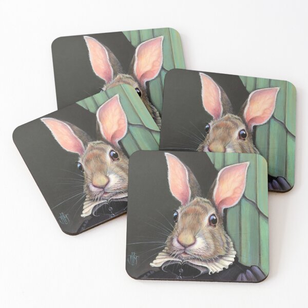 Item preview, A Rabbit Most True - Royal Rabbit Portrait designed and sold by HaggisVitae.