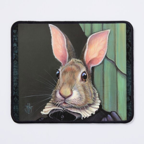 Item preview, A Rabbit Most True - Royal Rabbit Portrait designed and sold by HaggisVitae.