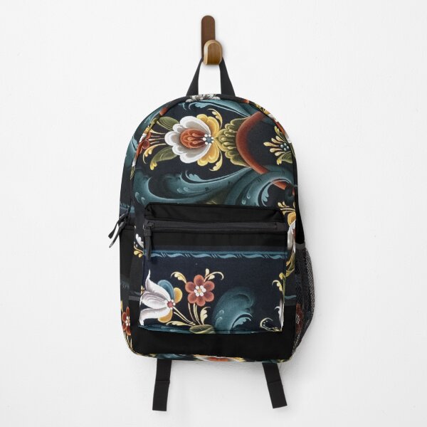 Rosemaling dark blue STYGIAN #01 