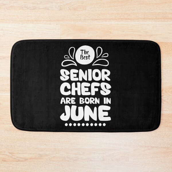 Item preview, The Best Senior Chefs Are Born in June Funny Chef Birthday Gift idea for Cooking Lovers designed and sold by BestComicss.