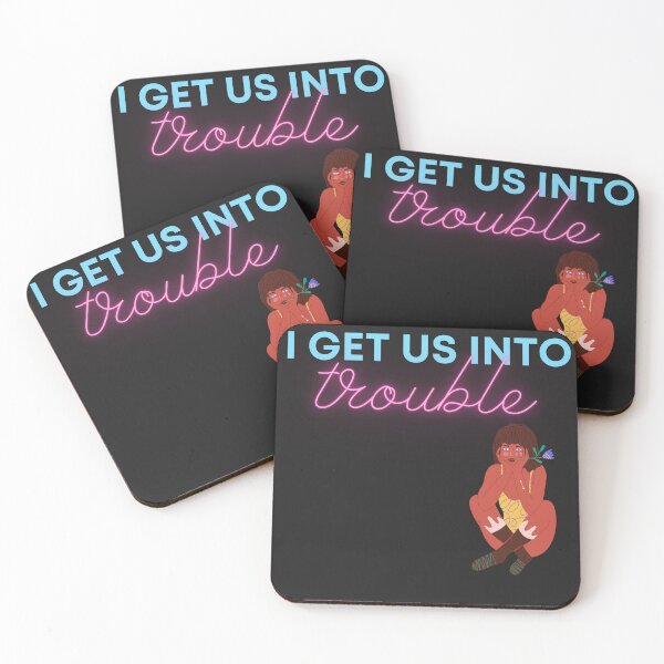 Item preview, I Get Us Into Trouble designed and sold by mikefer.
