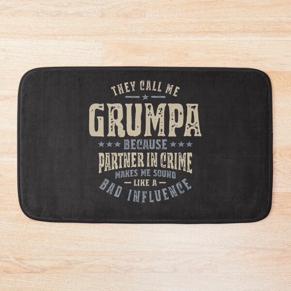 Item preview, Mens They Call Me Grumpa Because Partner In Crime Funny designed and sold by cidolopez.