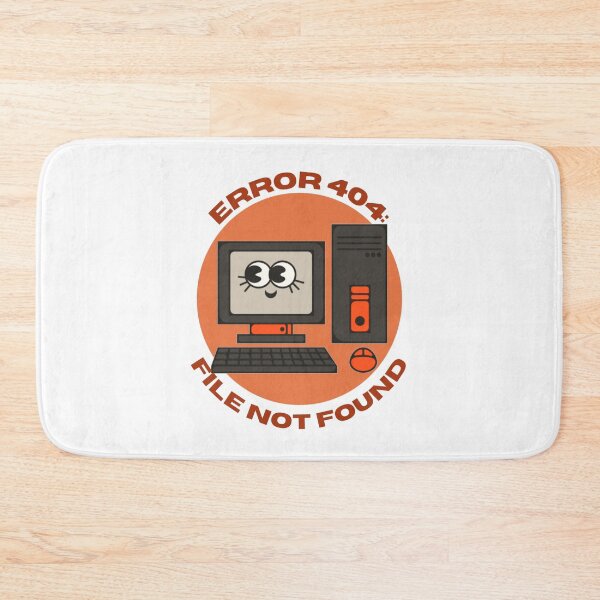 Item preview, File Not Found | Error 404 Computer Orange designed and sold by EDayMerch.