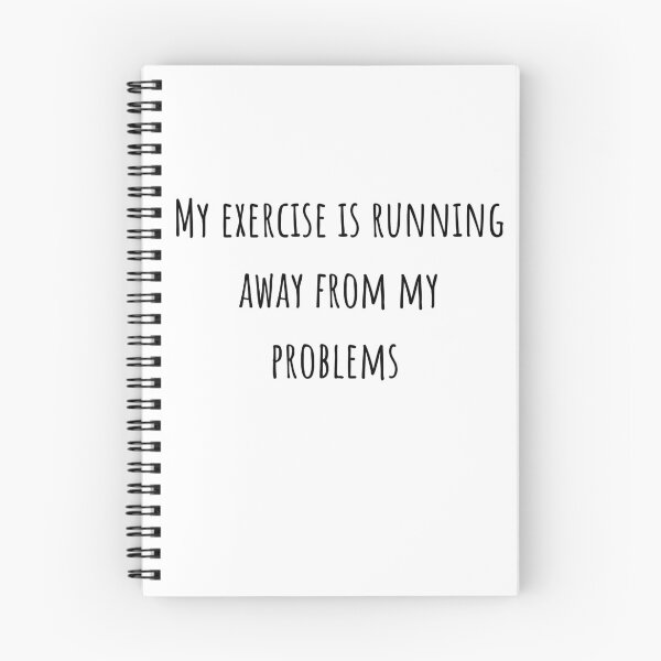 Item preview, My exercise is running away from my problems  designed and sold by dani-elle21.