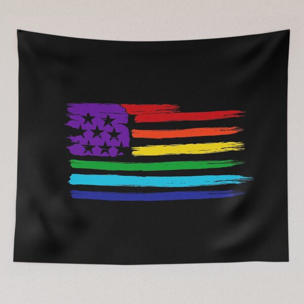 Item preview, Rainbow flag designed and sold by pnkpopcorn.