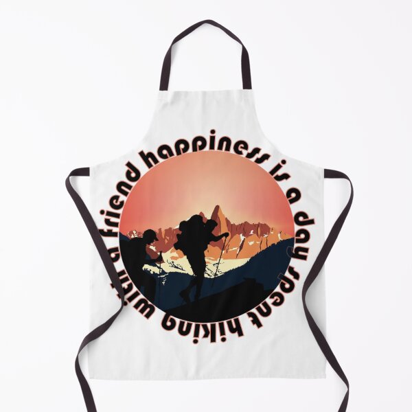 Item preview, happiness is a day spent hiking with a friend designed and sold by Come-2-Shop.
