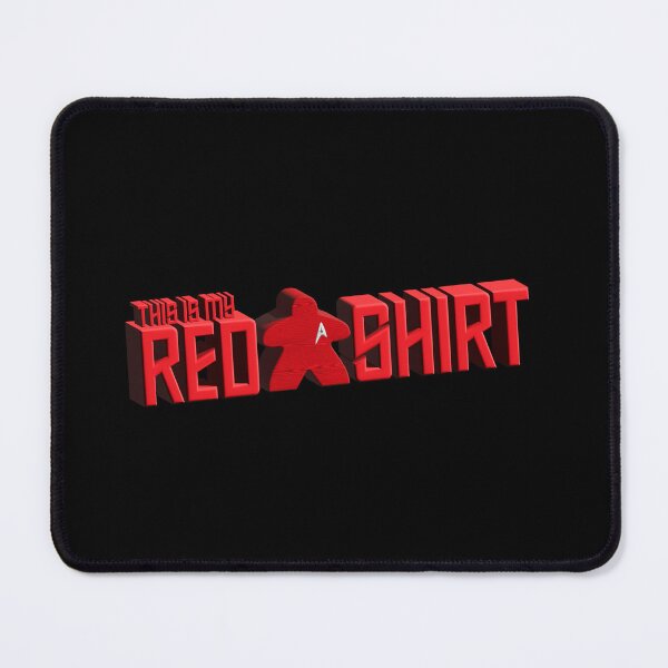 Item preview, This is my Redshirt (Meeple) designed and sold by Birdbrook Academy.