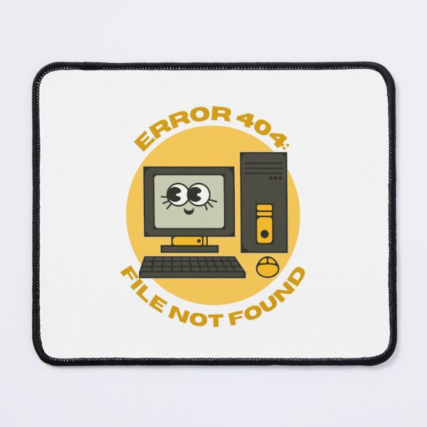Item preview, File Not Found | Error 404 Computer Yellow designed and sold by EDayMerch.