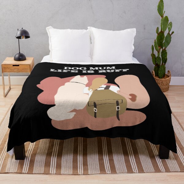 Item preview, Dog Mum Life Is Ruff designed and sold by ZubiyaArt.