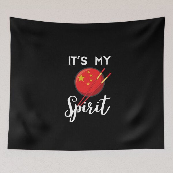 Artikelvorschau, China-Flagge, China, es ist mein Geist, ich komme aus China entworfen und verkauft von behappysiempre.