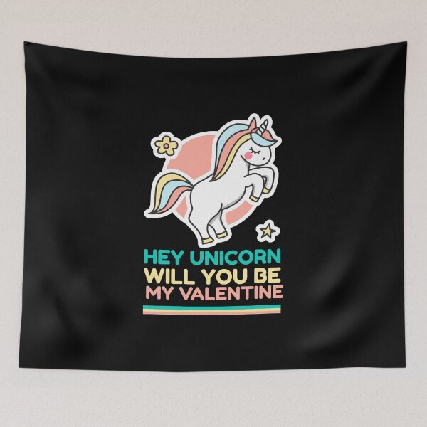 Item preview, Hey unicorn will you be my valentine designed and sold by PacePoint.