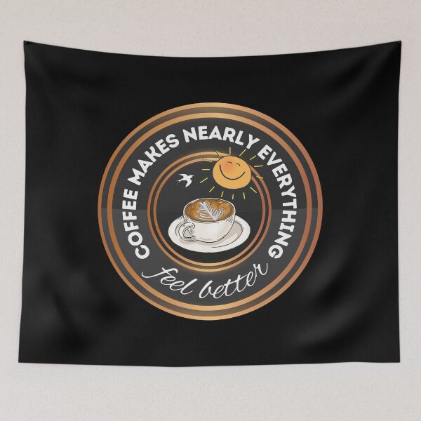 Item preview, Cool Coffee Logo Perfect For Coffee Drinkers Everywhere. designed and sold by Bowbubble.