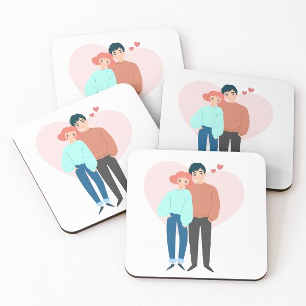 Item preview, Young couple in love. Happy Valentine`s day designed and sold by YULIYA VASILYEVA.