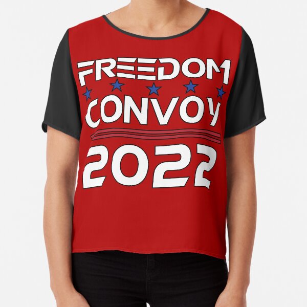 FREEDOM CONVOY 2022 Chiffon Top