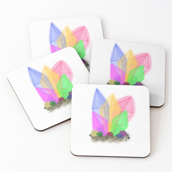 Item preview, Glowing gems in a field of rocks designed and sold by Tiffany-Creates.