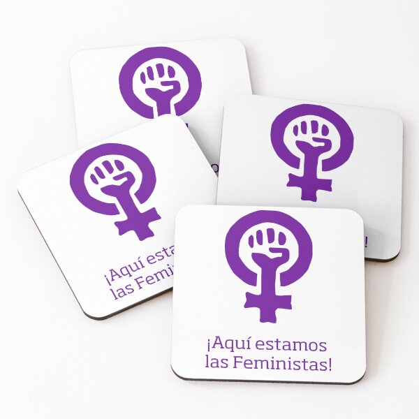 Item preview, Here we are feminists! designed and sold by RebelPurpleGirl.