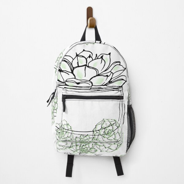 Item preview, Simple Sketch Potted Succulent designed and sold by MochaMeli.