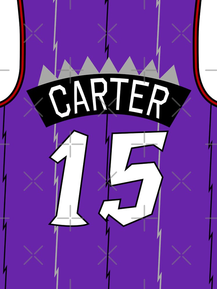 Vince Carter - Toronto Raptors Jersey Sticker for Sale by On Target Sports