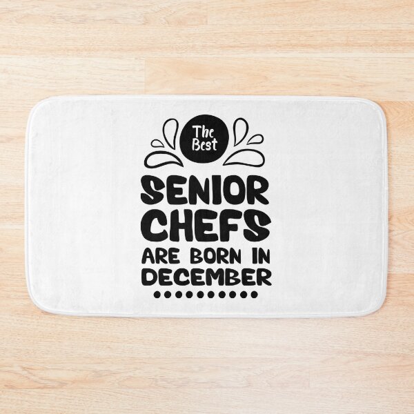 Item preview, The Best Senior Chefs Are Born in October Funny Chef Birthday Gift idea for Cooking Lovers designed and sold by BestComicss.