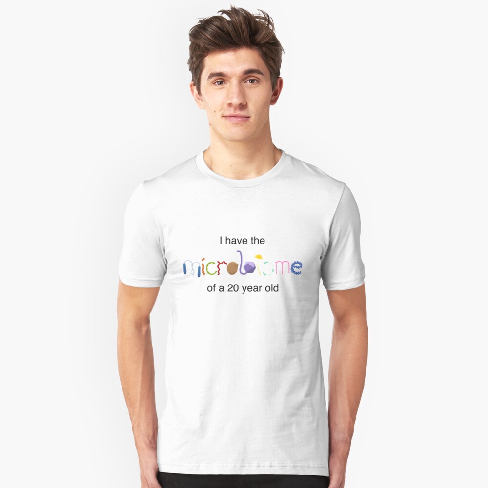 Young microbiome for light shirts Slim Fit T-Shirt