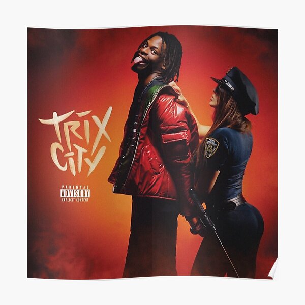 "diddi trix trix city cover album" Poster by pilaxleretour1 | Redbubble