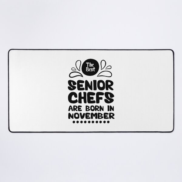 Item preview, The Best Senior Chefs Are Born in September Funny Chef Birthday Gift idea for Cooking Lovers designed and sold by BestComicss.