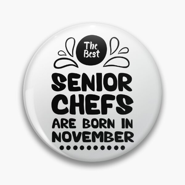 Item preview, The Best Senior Chefs Are Born in September Funny Chef Birthday Gift idea for Cooking Lovers designed and sold by BestComicss.