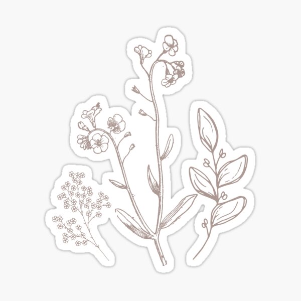 Botanical Stickers for Sale