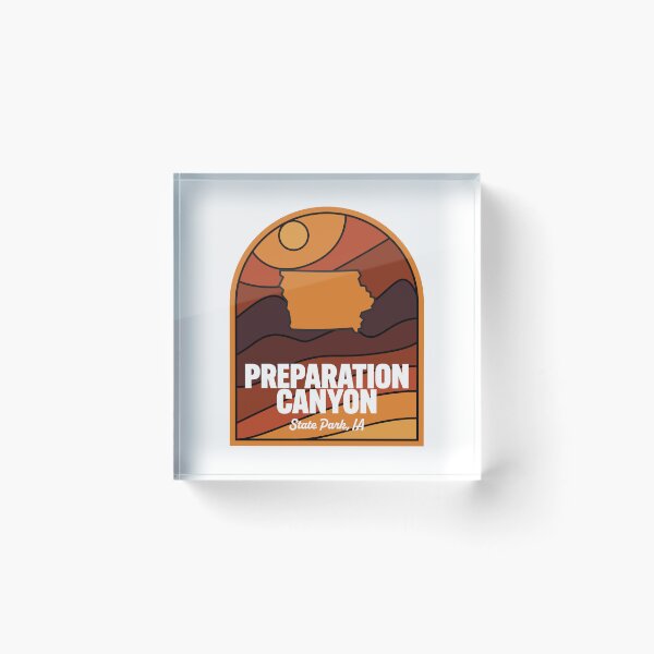 Item preview, Preparation Canyon State Park Iowa designed and sold by HalpinDesign.