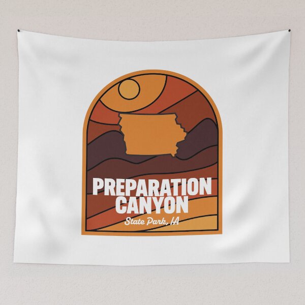 Item preview, Preparation Canyon State Park Iowa designed and sold by HalpinDesign.