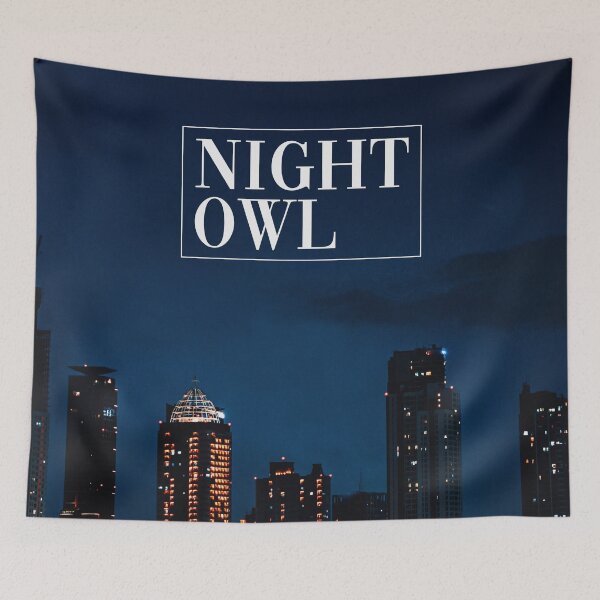 Item preview, Night Owl City Night Photography Night Life Nostalgic Cool Moody designed and sold by sillyquestions.