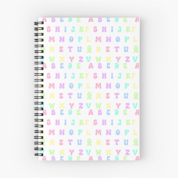 Item preview, ABC Alphabet Pastel designed and sold by MadeByBeata.
