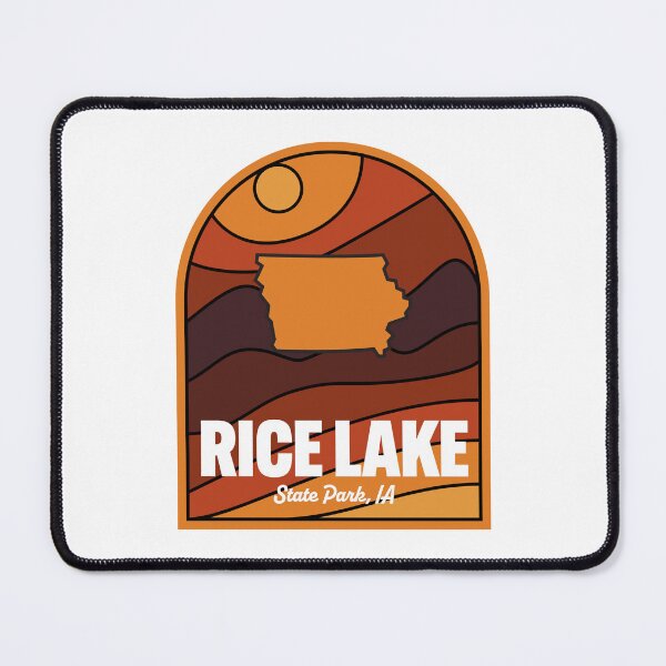 Item preview, Rice Lake State Park Iowa designed and sold by HalpinDesign.