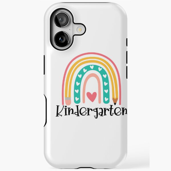 Kindergarten School Item With Boho Rainbow Aesthetic in Pastel
