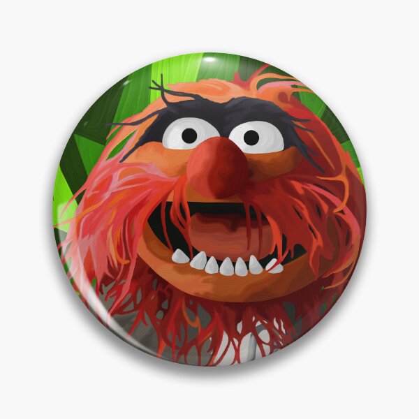 Item preview, Animal muppet portrait painting (version 1/2 - with background) designed and sold by Jessiwins19.