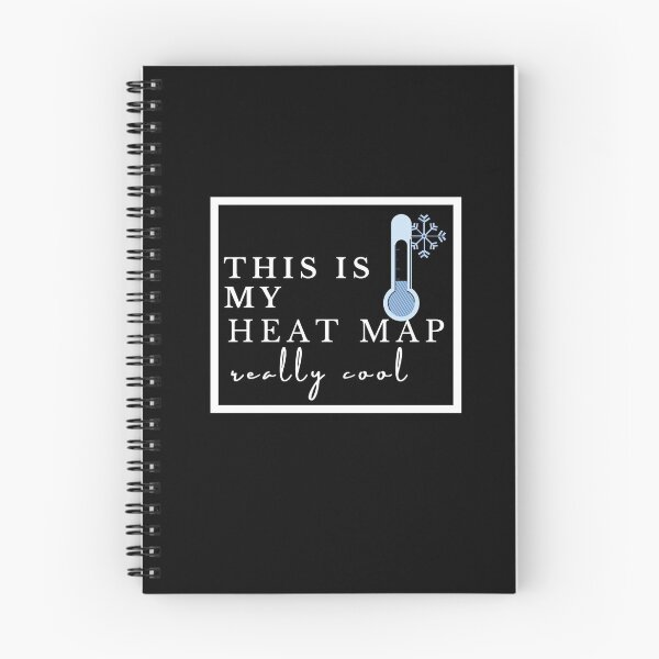 Item preview, Heatmap Really cool - black designed and sold by ActRightToday.