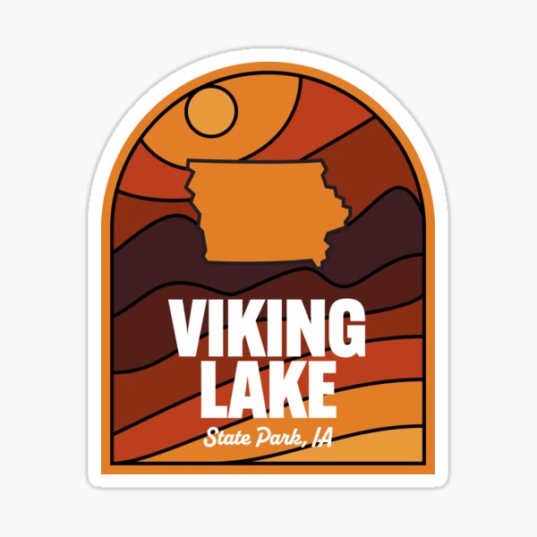 Aperçu de l'œuvre Viking Lake State Park Iowa créée et vendue par HalpinDesign.