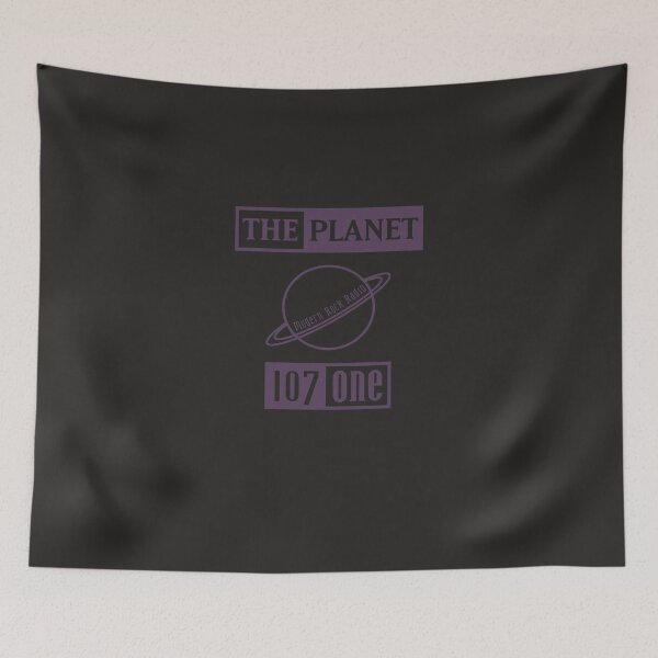 Item preview, 107.1 The Planet - Modern Rock Radio Classic T-Shirt designed and sold by TomSchneide.