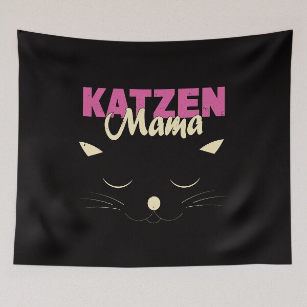 Item preview, Katzen Mama, cat mom gift, vintage designed and sold by TheBest94.