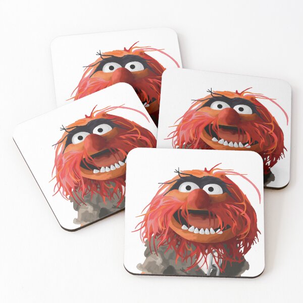 Item preview, Animal muppet portrait painting (version 2/2 - no background) designed and sold by Jessiwins19.