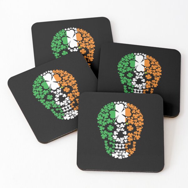 Item preview, st. Patrick skull, grunge vintage design designed and sold by amid999.